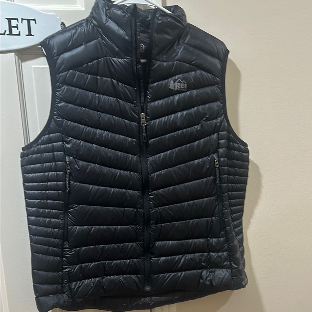 REI Black Puffer Vest